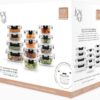 JoyJolt JoyFul 24pc Glass Food Storage Containers – Airtight & Freezer Safe - Image 5