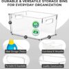 ClearSpace Clear Plastic Storage Bins – Pantry & Home Organization Containers - Image 5